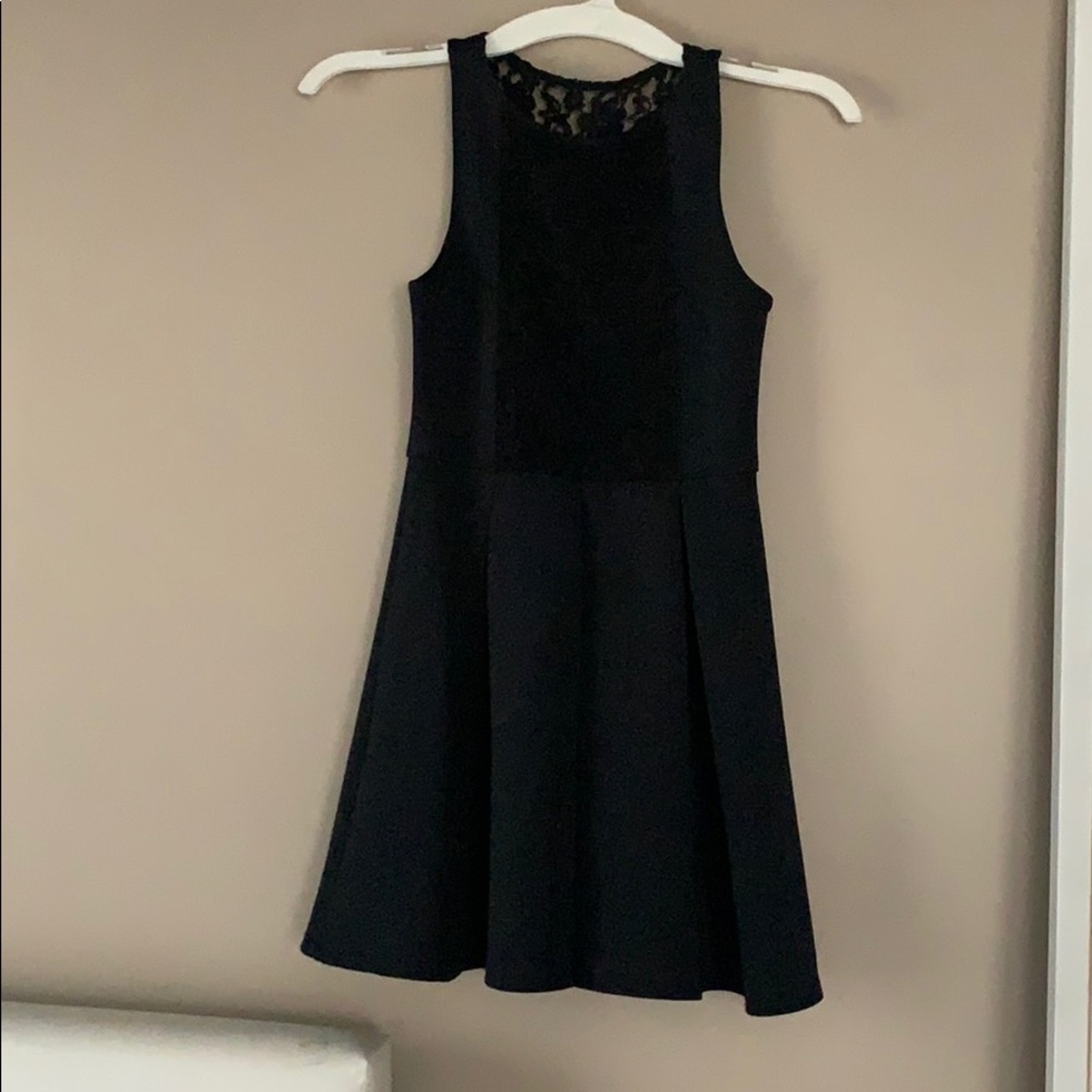 abercrombie black dress